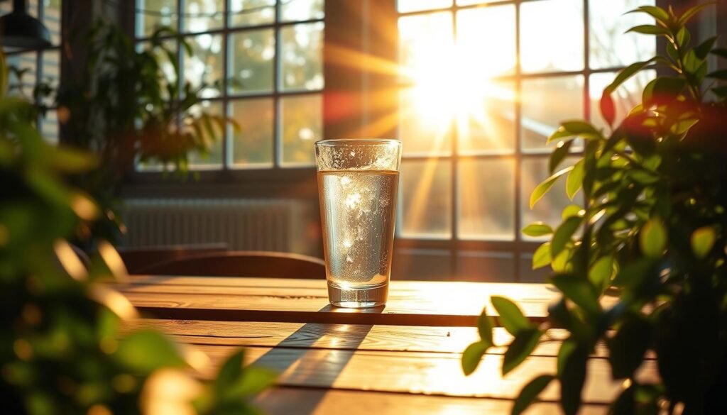 Hidratação ao acordar Hidratação ao acordar